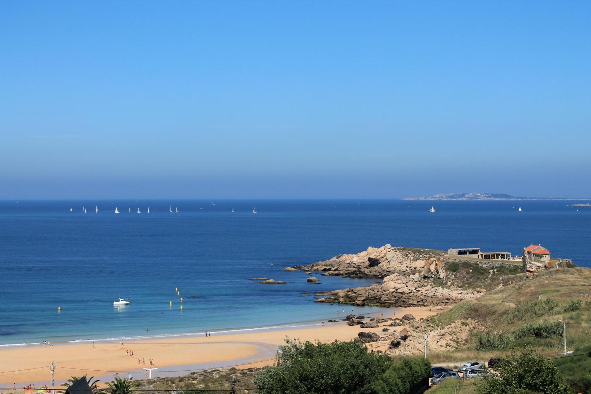 Playa de la Lanzada Hotel Marola מראה חיצוני תמונה